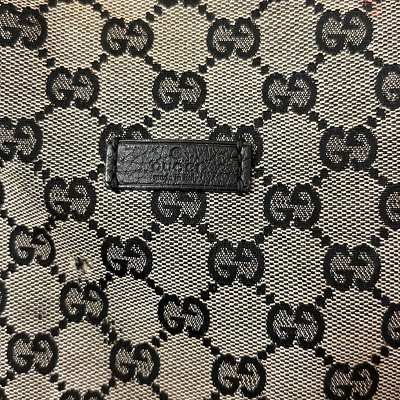 Authentic GUCCI GG BEIGE MONOGRAM HOBO BAG - Picture 3 of 12